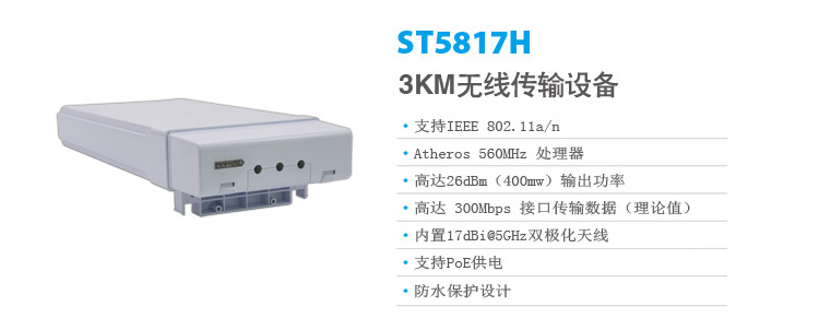无线视频传输设备ST5817H
