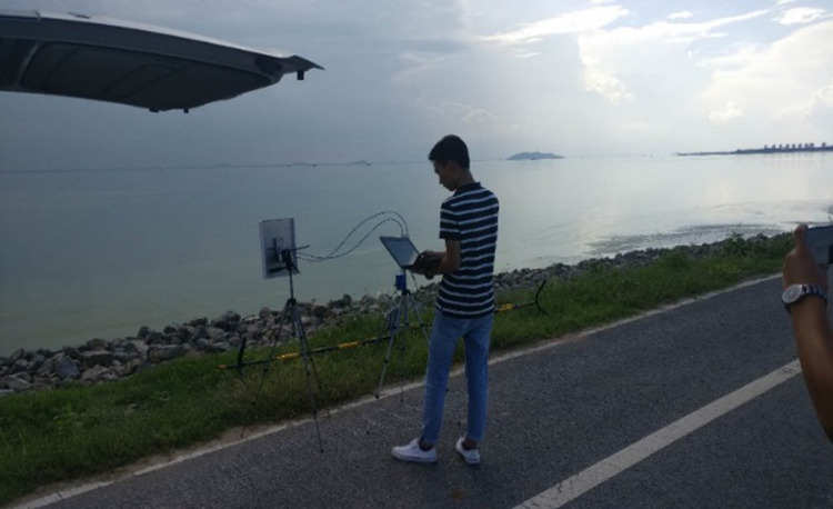 现场点位测试